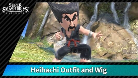 Capa de Super Smash Bros Ultimate: Heihachi Outfit and Wig
