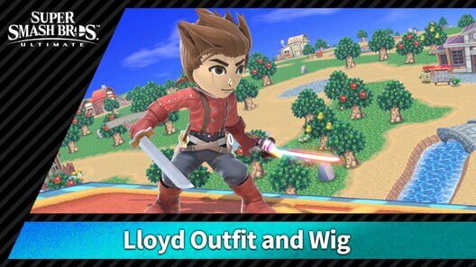Capa de Super Smash Bros. Ultimate: Lloyd Outfit and Wig