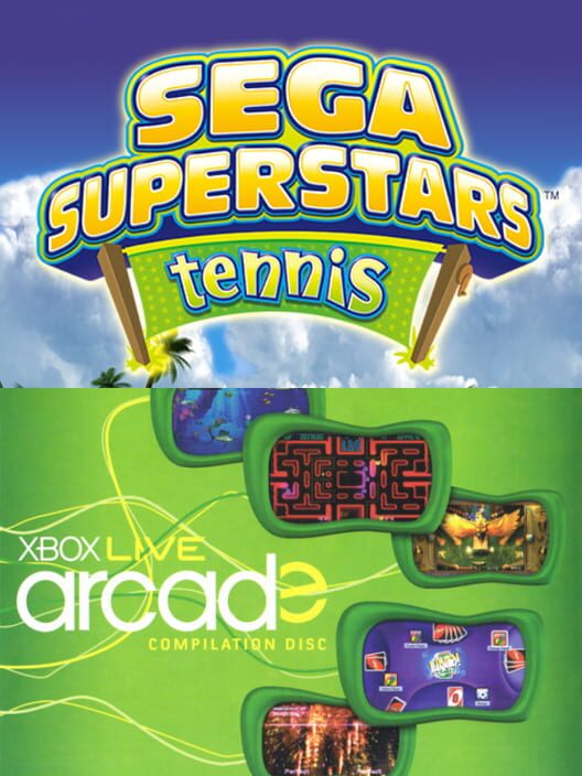 Capa de Sega Superstars Tennis and Xbox Live Arcade Compilation Disc