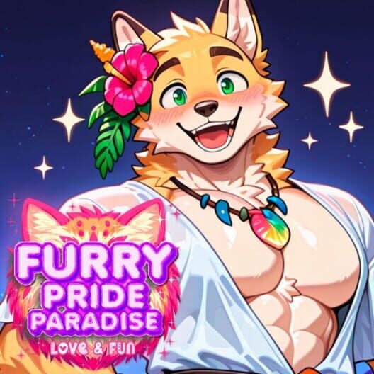 Capa de Furry Pride Paradise Love & Fun