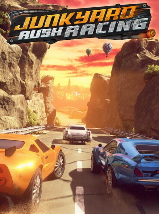 Capa de Junkyard Rush Racing
