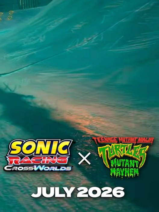 Capa de Sonic Racing: CrossWorlds - Teenage Mutant Ninja Turtles Mutant Mayhem Pack