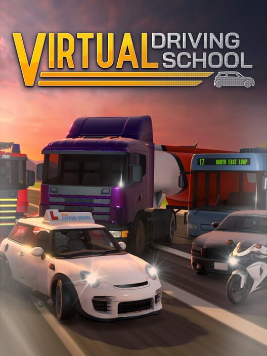 Capa de Virtual Driving School