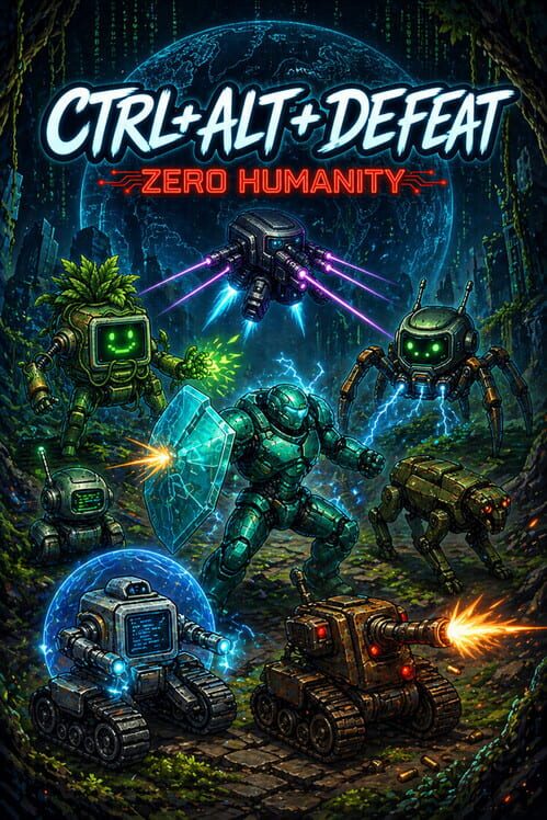 Capa de Ctrl+Alt+Defeat Zero Humanity