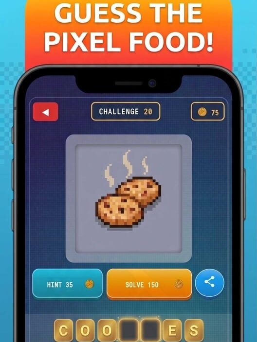 Capa de Food Guess: Pixel Art Trivia