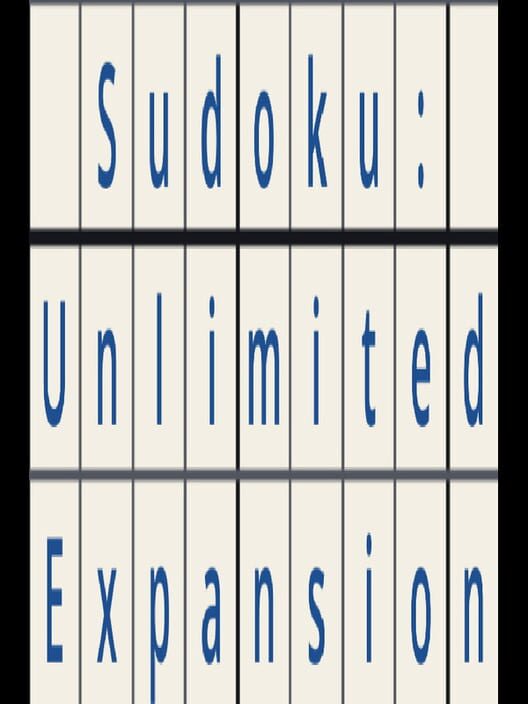 Capa de Sudoku: Unlimited Expansion