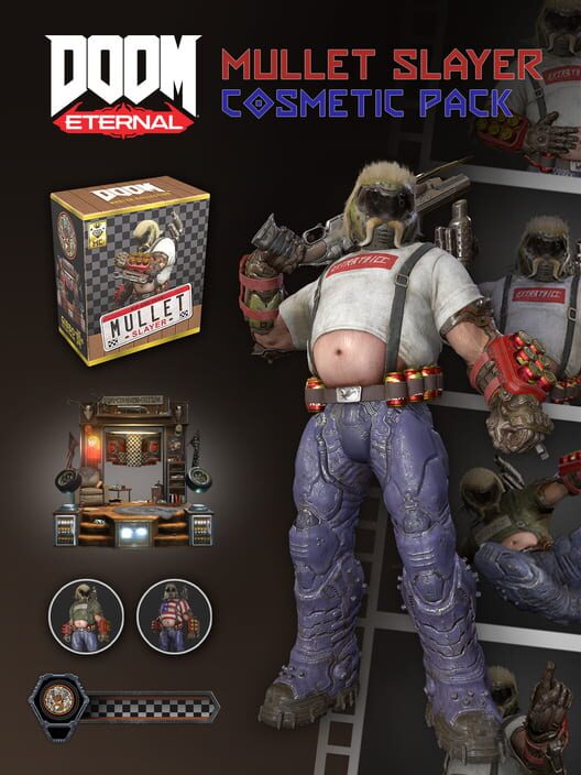 Doom Eternal: Mullet Slayer Master Collection Cosmetic Pack cover art