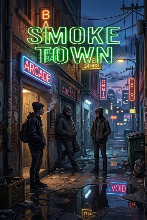 Capa de Smoke Town