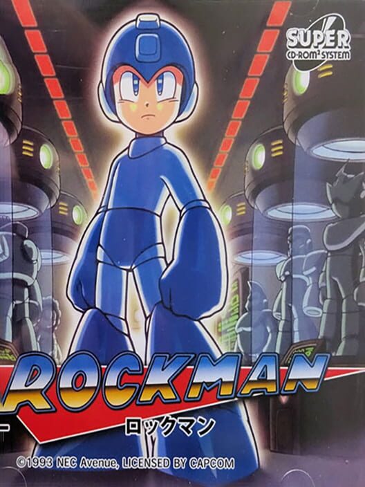 Mega Man CD: Rock Version cover