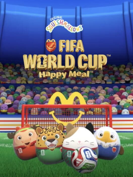 Capa de Squishmallows FIFA World Cup Happy Meal