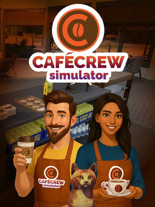 Capa de Cafe Crew Simulator