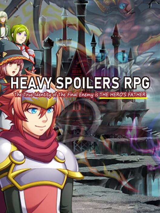 Capa de Heavy Spoilers RPG: The True Identity of the Final Enemy is the Hero's Father
