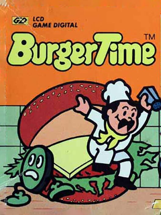 Capa de BurgerTime