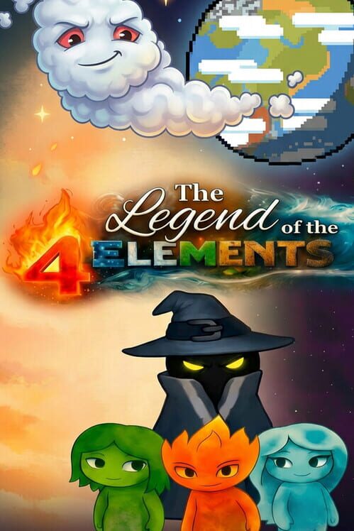 Capa de The Legend of the 4 Elements
