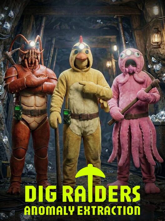 Capa de Dig Raiders: Anomaly Extraction