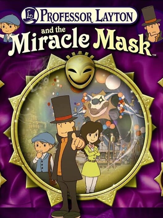 Professor Layton and the Miracle Mask 封面