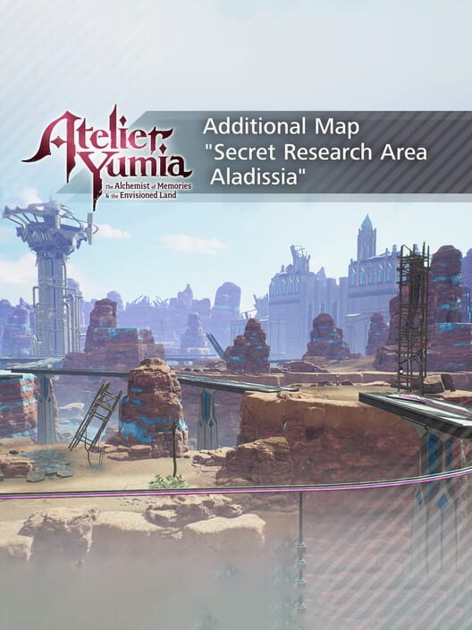 Capa de Atelier Yumia: The Alchemist of Memories & The Envisioned Land - Additional Map “Secret Research Area Aladissia"