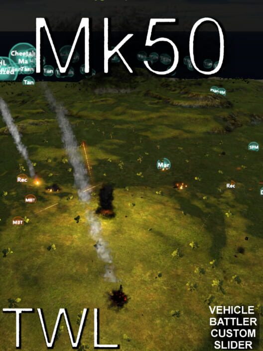 Capa de Mk50TWL Vehicle Battler Custom Slider
