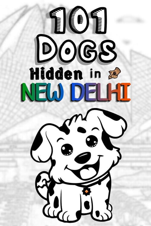 Capa de 101 Dogs Hidden in New Delhi
