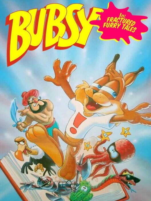 Bubsy in Fractured Furry Tales poster