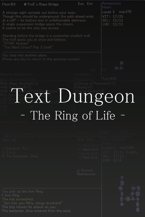 Text Dungeon: The Ring of Life