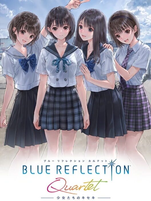 Blue Reflection Quartet: 少女たちのキセキ 封面
