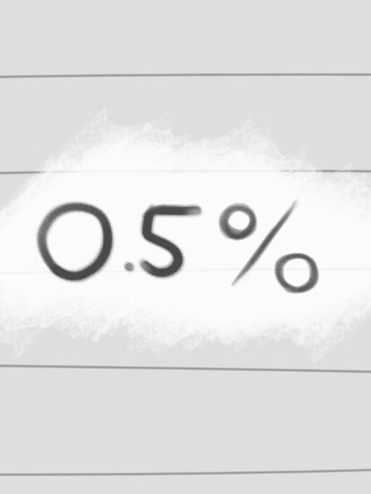 0.5%