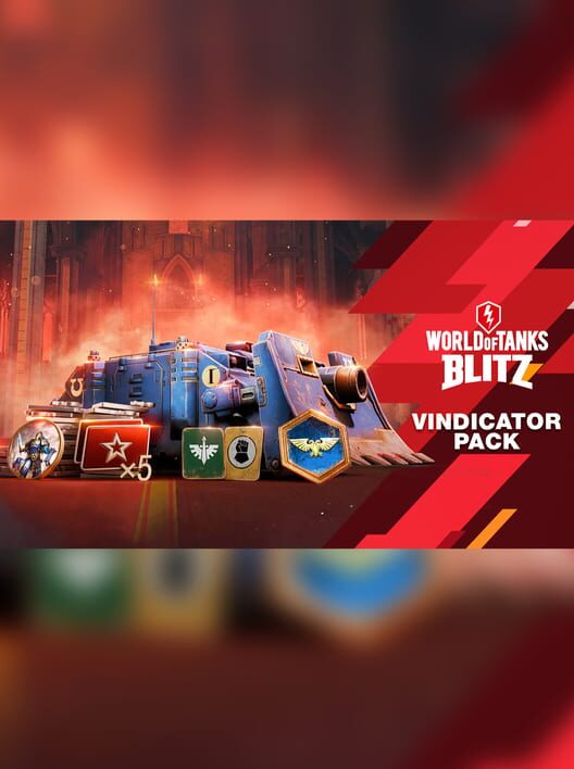 Capa de World of Tanks Blitz: Vindicator Pack