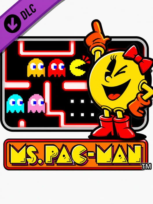 Carátula de Ms Pac-Man Master System PAL España