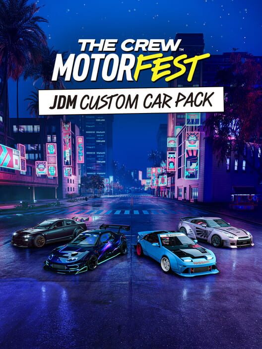 The Crew Motorfest: JDM Custom Car Pack cover art
