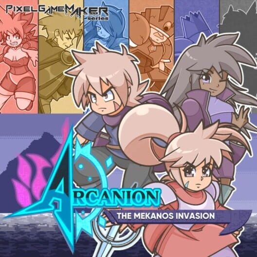 Pixel Game Maker Series Arcanion: The Mekanos Invasion