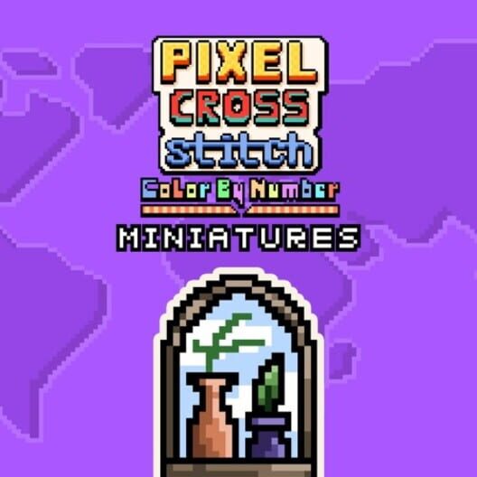 Pixel Cross Stitch Color by Number: Miniatures
