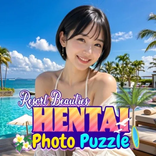 Resort Beauties: Hentai Photo Puzzle