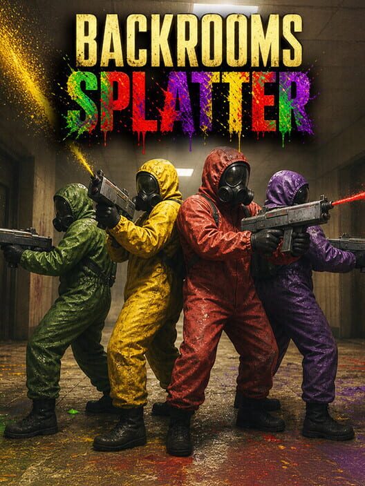 Backrooms: Splatter Cover