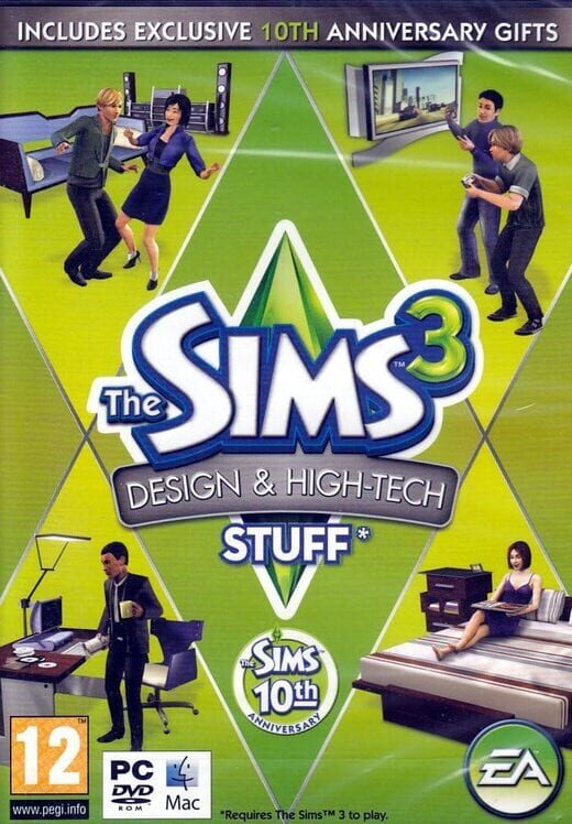 The Sims 3: Design & High-Tech Stuff 封面