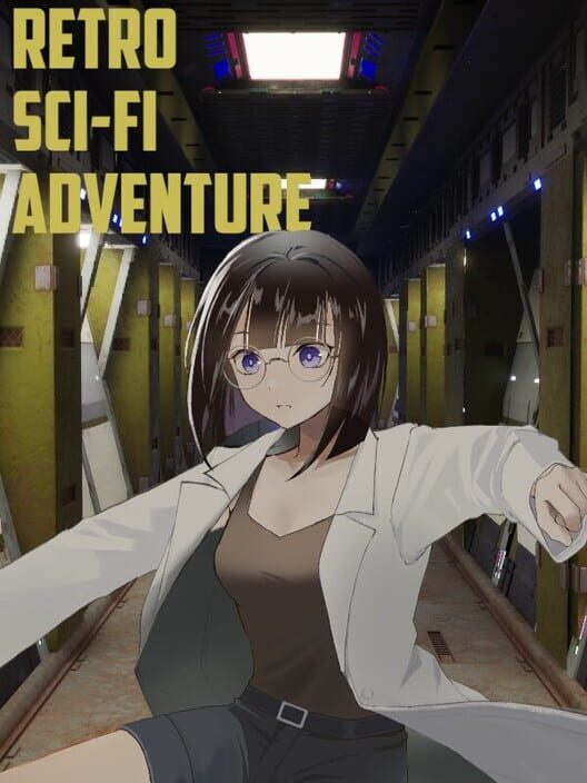 Retro Sci-Fi Adventure Cover