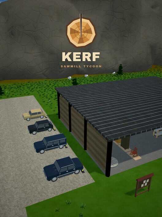 Kerf: Sawmill Tycoon game cover artwork