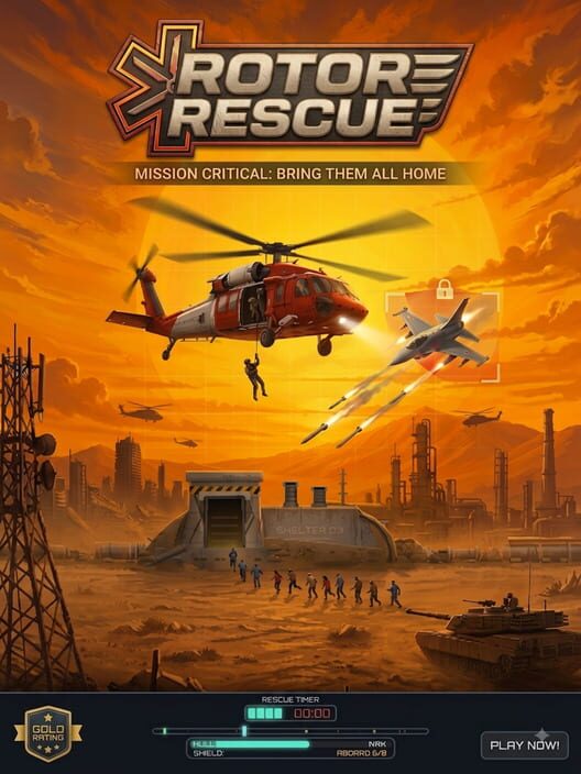Capa de Rotor Rescue Choplifter
