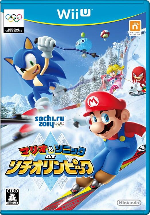 マリオ&ソニック at ソチオリンピック 封面