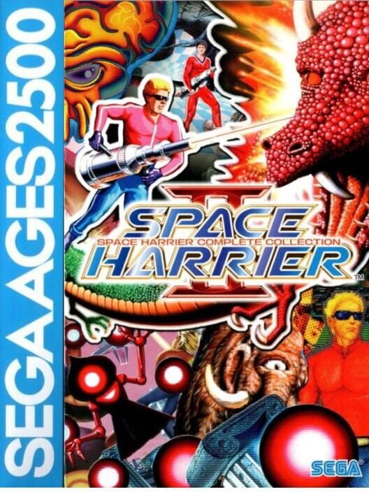 Capa de Sega Ages 2500 Vol. 20: Space Harrier Complete Collection