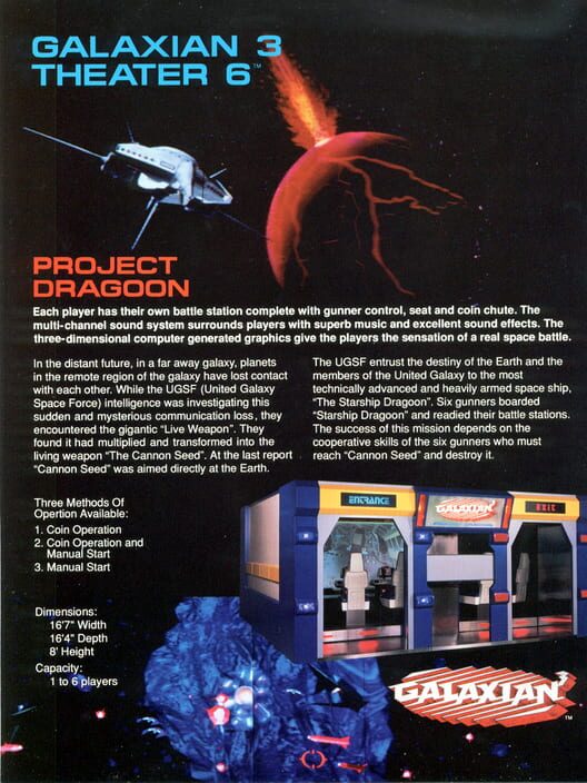 Galaxian3: Project Dragoon poster