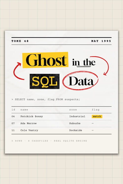 Ghost in the SQL Data Cover