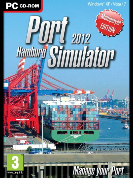 Port Simulator 2012 - Hamburg poster
