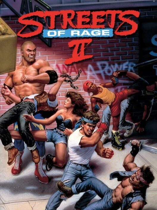 Streets of Rage II 封面