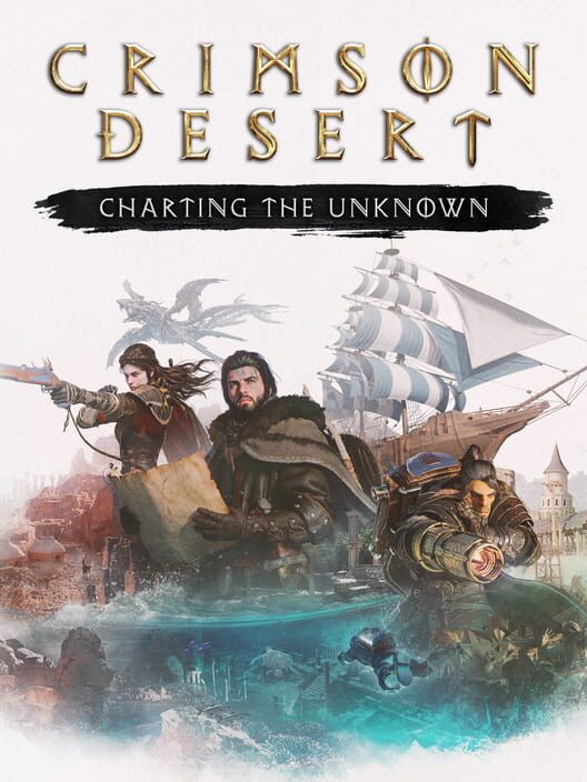 Capa de Crimson Desert: Charting the Unknown