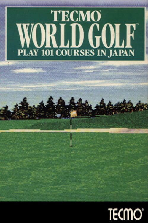 Tecmo World Golf cover art