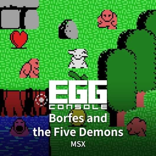 Eggconsole: Borfes and the Five Demons MSX cover