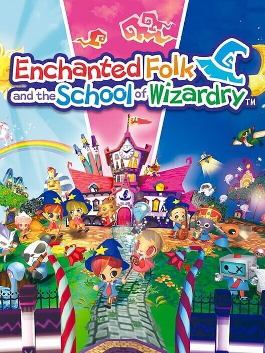 Enchanted Folk and the School of Wizardry 封面