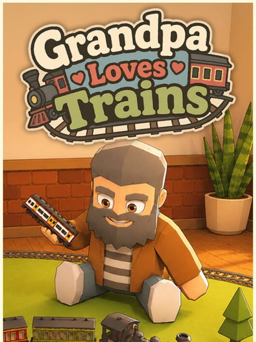 Grandpa Loves Trains cover
