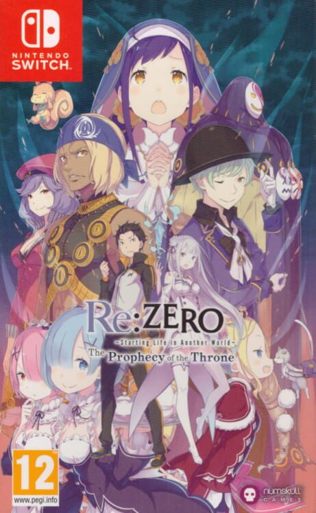 Re:Zero – Starting Life in Another World: The Prophecy of the Throne - Limited Edition · 游戏封面